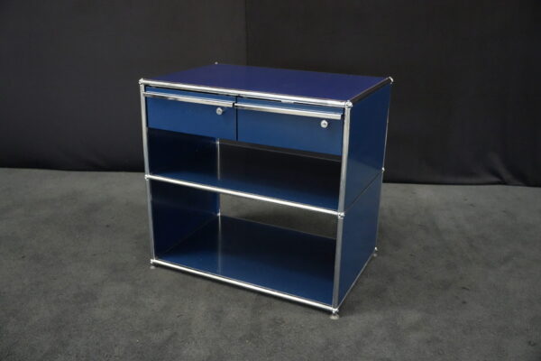 USM Haller Regal Stahlblau RAL 5011