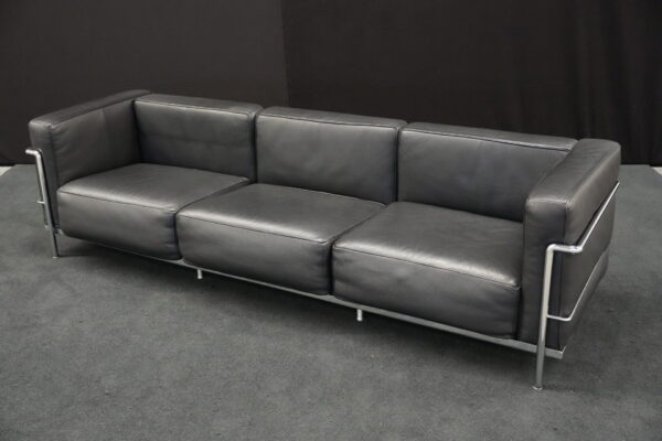 3-Sitzer Sofa / schwarz