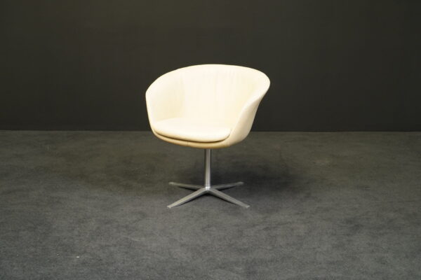 Walter Knoll Drehsessel Leder Beige