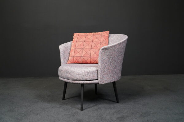 Hay Sessel Dorso Stoff / Rot / Blau / Lila / Weiß