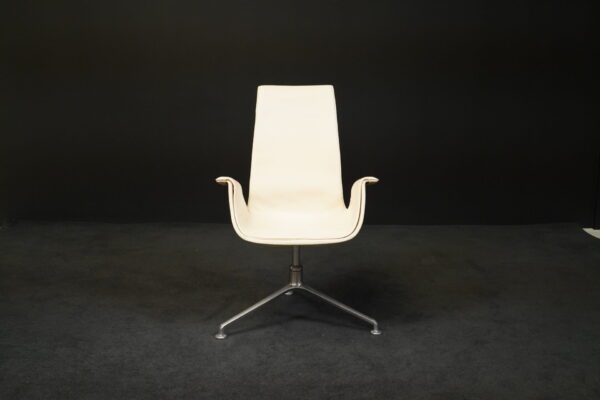 Walter Knoll Besucherstuhl FK6725 Tulip Leder Beige