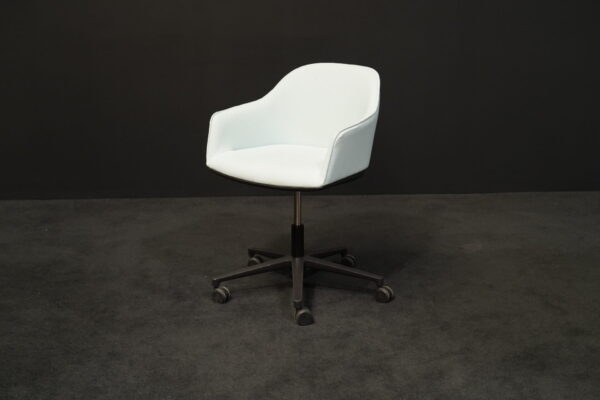 Vitra Drehstuhl Soft Shell Hellblau