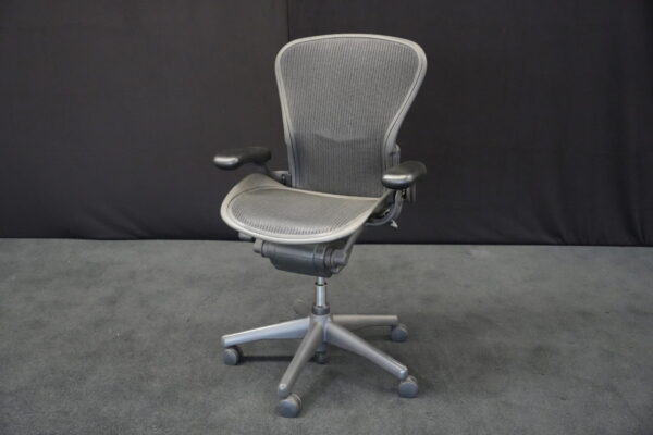 Herman Miller Bürodrehstuhl Aeron Classic Netz / Grau