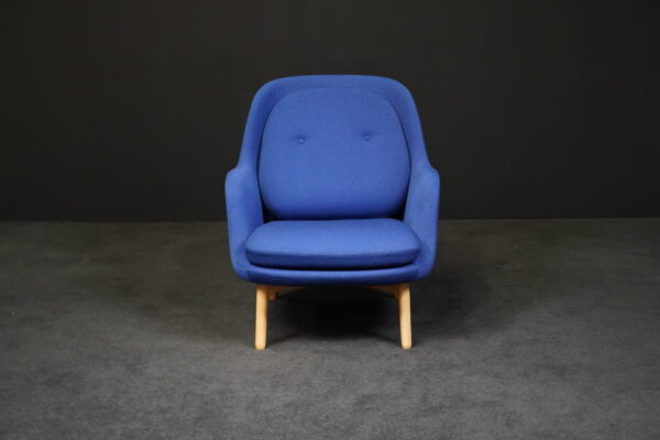 Fritz Hansen Sessel 'Fri' Eiche Stoff