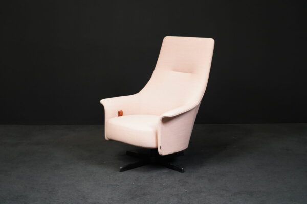 Bene Drehsessel / Hochlehner Stoff Metall