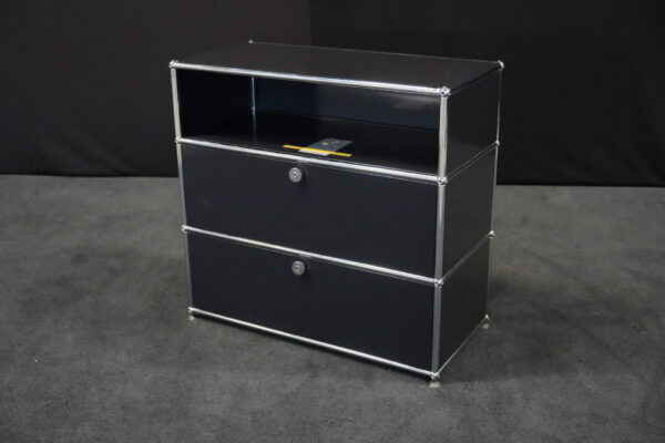 USM Haller Sideboard / Graphitschwarz RAL 9011