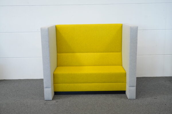 Palau Sitzecke Stoff Gelb / Grau