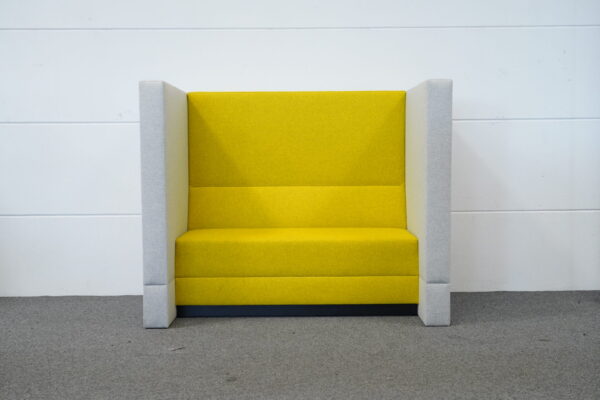 Palau Sitzecke Stoff Gelb / Grau