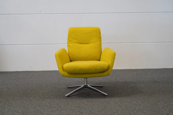 Cor Sessel Stoff Gelb