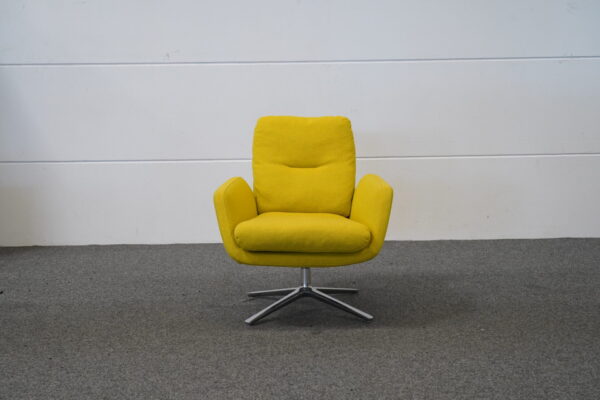 Cor Sessel Stoff Gelb