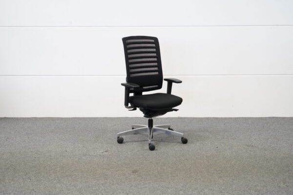 Viasit Bürodrehstuhl Linea Netzstoff Schwarz