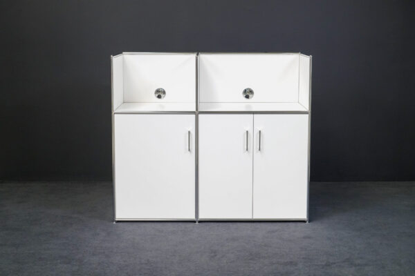 Bosse Sideboard Kunstharz Weiß