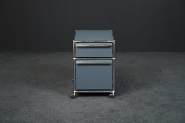 USM Haller Rollcontainer Mittelgrau RAL 7005