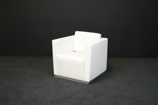 Walter Knoll Sessel Elton Leder Cremeweiß