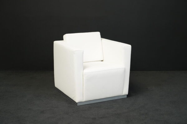 Walter Knoll Sessel Elton Leder Cremeweiß