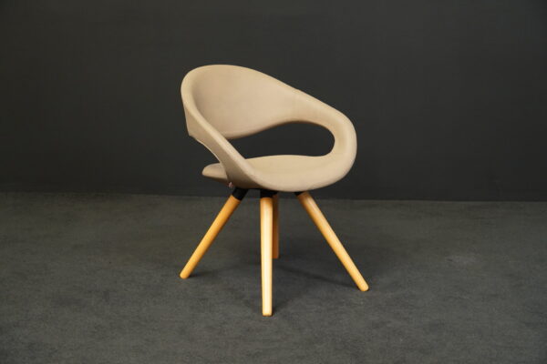 fm Sessel Elan Leder Hellbraun