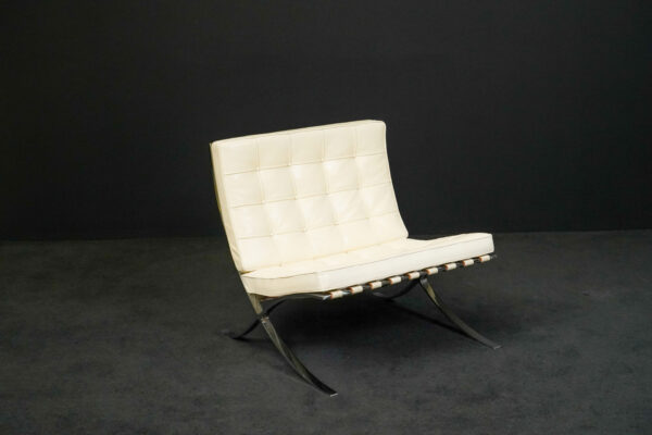 Knoll International Sessel Barcelona Leder / Hellbeige