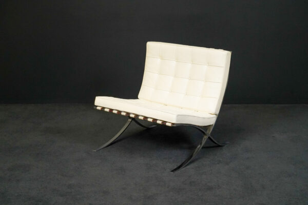 Knoll International Sessel Barcelona Leder / Hellbeige