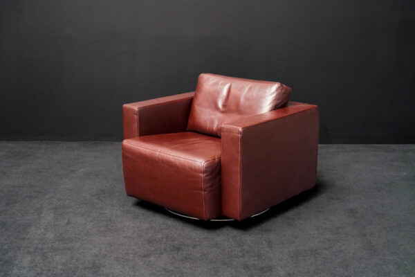 Walter Knoll Sessel Nelson Leder Braun