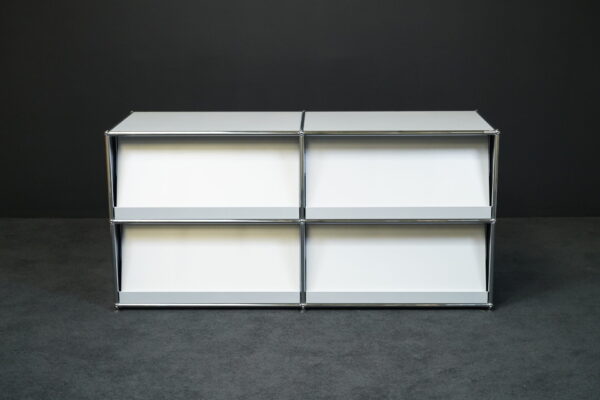 USM Haller Lowboard USM Mattsilber