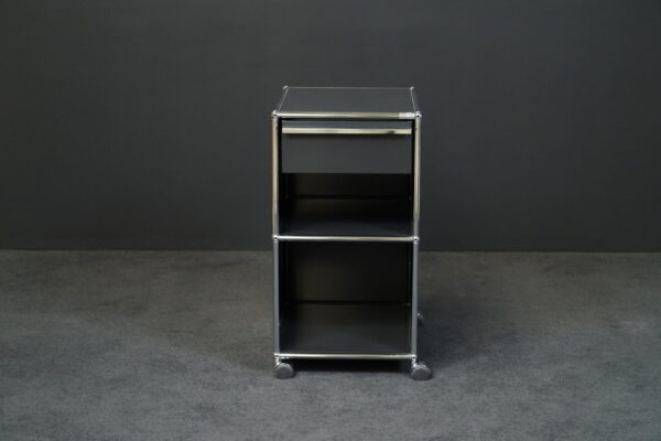 USM Haller Rollcontainer Graphitschwarz RAL 9011