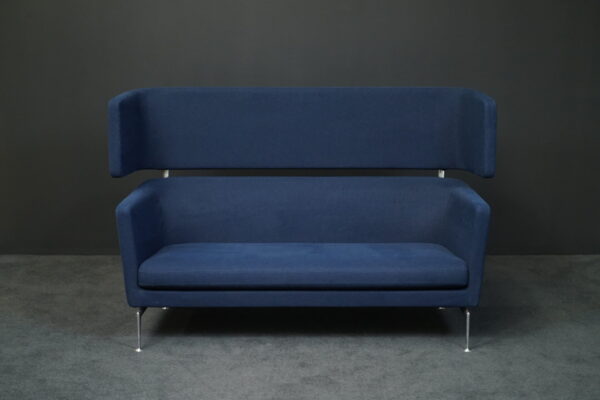 Vitra Sofa Suita Club Stoff Blau