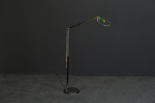 Belux Tischlampe Lifto Chrom Grün