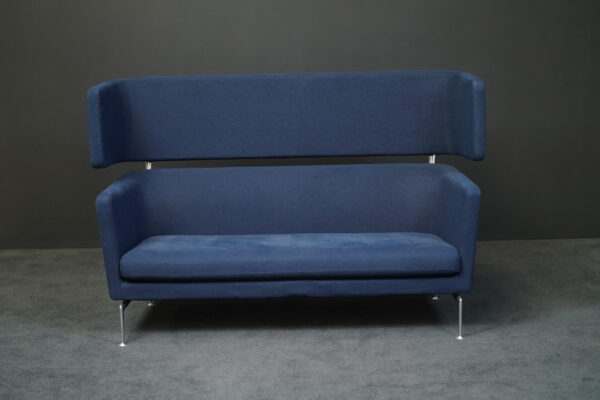 Vitra Sofa Suita Club Stoff Blau