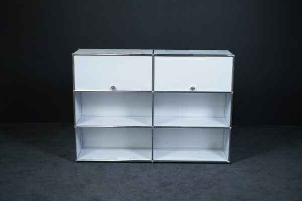 USM Haller Sideboard USM Mattsilber