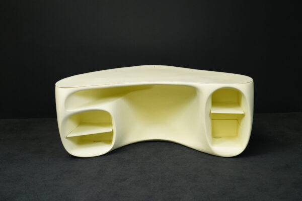 Vitra Kunststoff Schreibtisch Baobab Creme