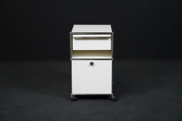 USM Haller Rollcontainer Reinweiss RAL 9010