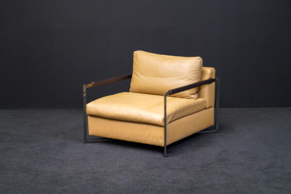 Saba Italia Sessel No Logo Light Leder Beige