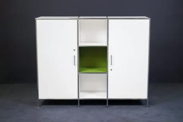 Bosse Sideboard Kunstharz Weiß / Grün