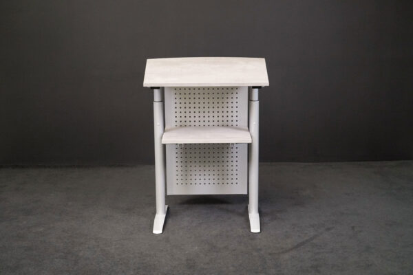 FM Stehpult Kunstharz Grau