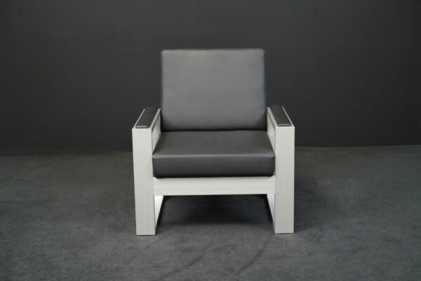 Sessel Leder Schwarz