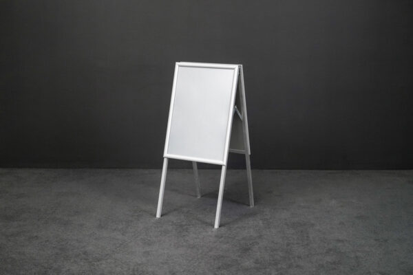 Doppelseitiger Plakatständer DIN A 2 Aluminium