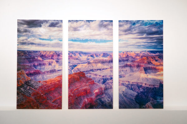 Triptychon Glasdruck Fotografie
