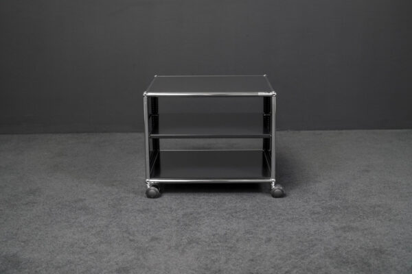 USM Haller Beistelltisch Graphitschwarz RAL 9011