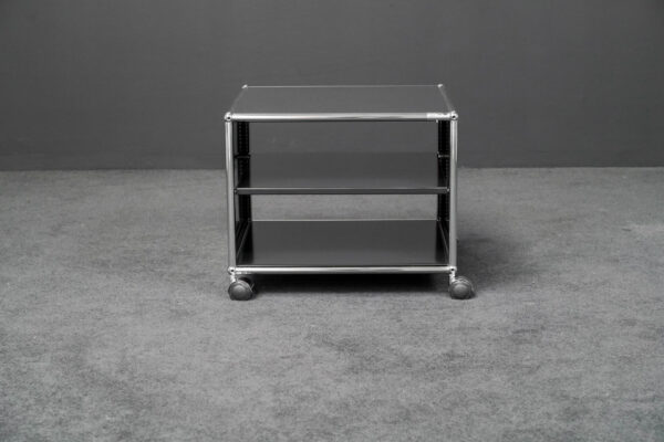 USM Haller Beistelltisch Graphitschwarz RAL 9011