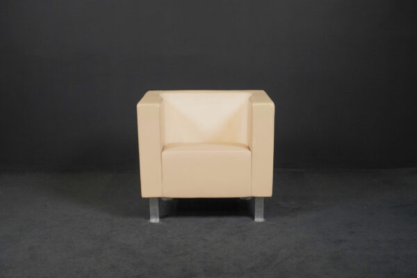 Ledersessel Beige