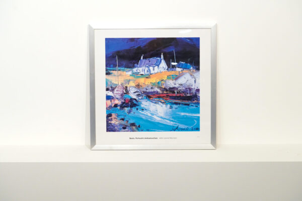 Ingelijste kunstdruk "John Lowrie Morrison - Boten, Portuairk, Ardnamurchan"