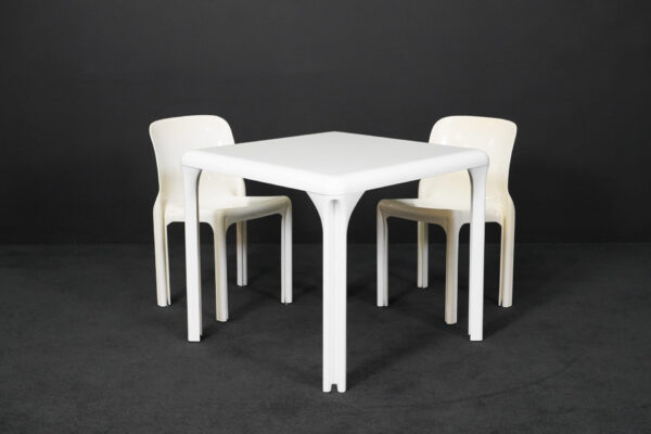 Artemide Set Studio 80-Ara + 2x Selene Kunststoff Cremeweiß