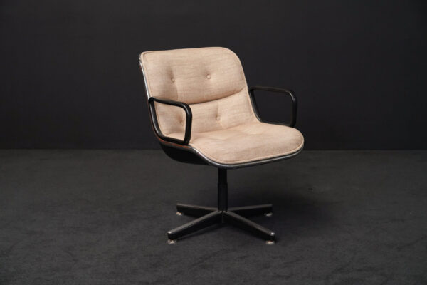 Knoll International Pollock Executive Chair Stoff Beige