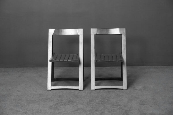 Alberto Bazzani Trieste Set van 2 Hout Zwart