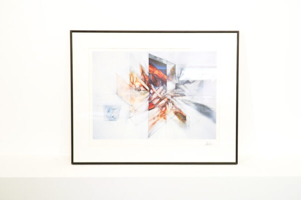 Gerahmter Kunstdruck von K.H. Keller - Titel unbekannt
