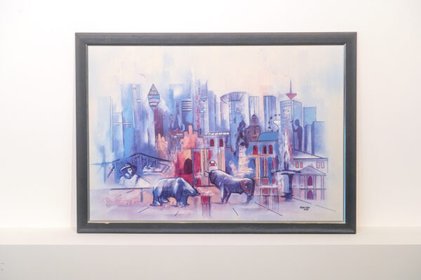 Gerahmter Kunstdruck auf Leinwand