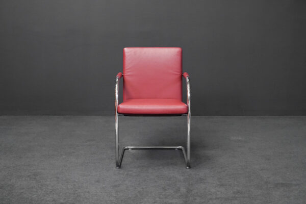 Vitra Visasoft Leather Red