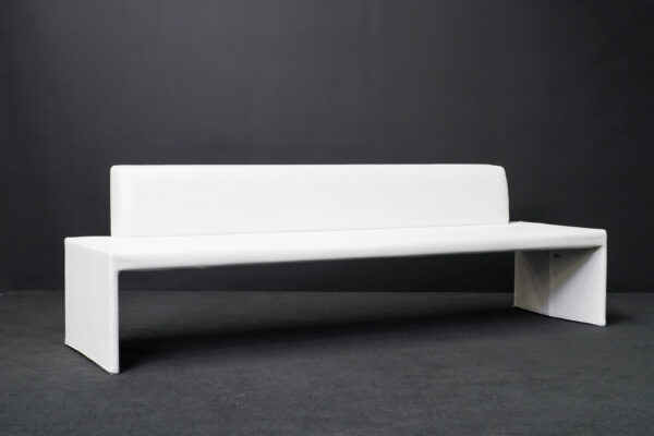 Walter Knoll Samen Bank, leer wit