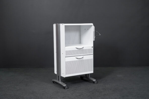 Rollcontainer Metall Weiß