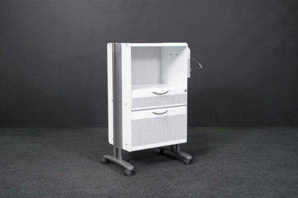 Rollcontainer Metall Weiß